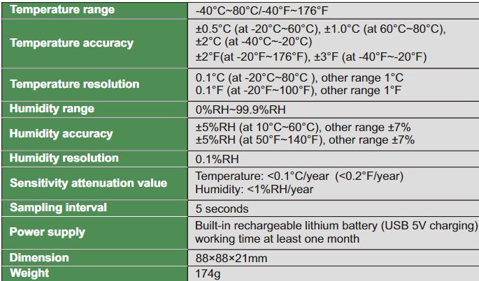 Thermohygrometer (external Sensor)- 0313