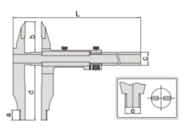 Vernier Calipers (Solid Type) - 1207