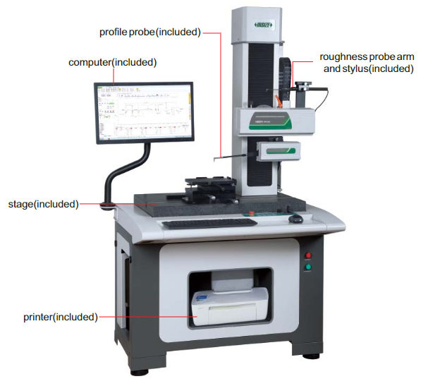 Roughness And Profile Measuring Machine - SPM-2000