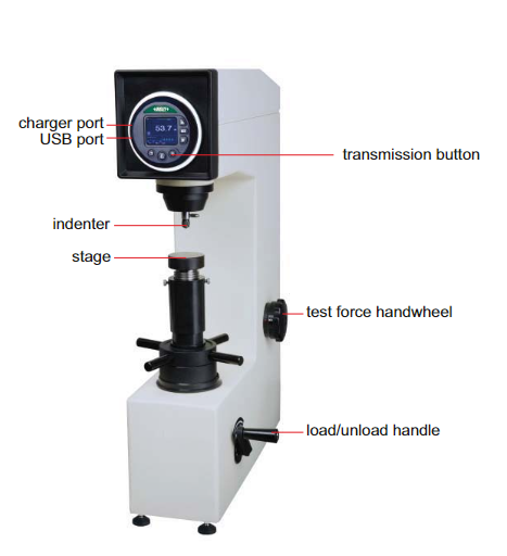 Manual Digital Rockwell Hardness Tester - ISH-RD200