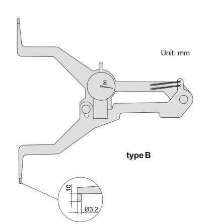 Large Range Internal Dial Caliper Gages - 2334