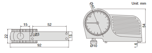 Saw Teeth Setting Gage - 2874