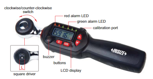 Short Handle Digital Torque Wrenches - IST-WS