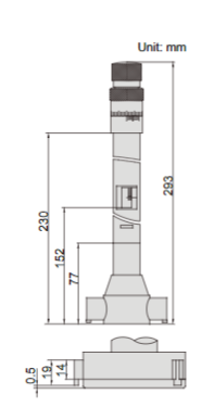 Wide Range Three Points Internal Micrometers - 3228