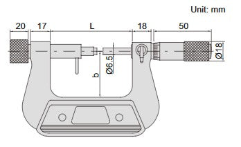 Micrometer With Dial Indicator - 3331