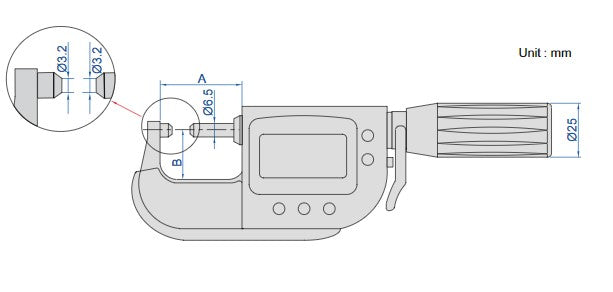 High Precision Digital Micrometer/ Snap Gages - 3359