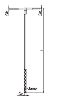 Long Handle Telescoping Gages - 4209