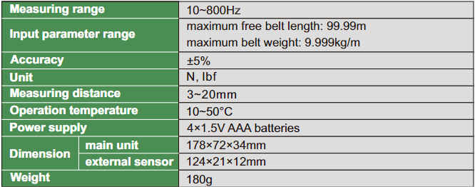 Laser Belt Tension Meter - 5900