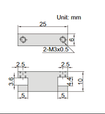 Depth Stop For Caliper - 6143