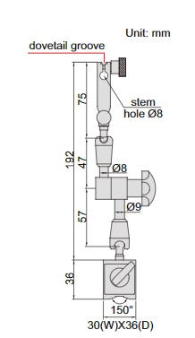 Mini Magnetic Stand - 6224