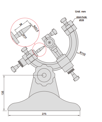 Outside Diameter Measuring Stand - 6847