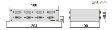 Multichannel Interface Boxes For Capacitance Linear Gages - 7107