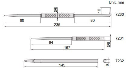 Scribers - 7230/7231/7232