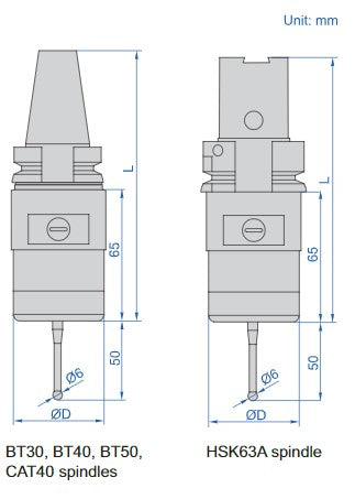 Infrared Transmission Probes For CNC Machine Tools-9413