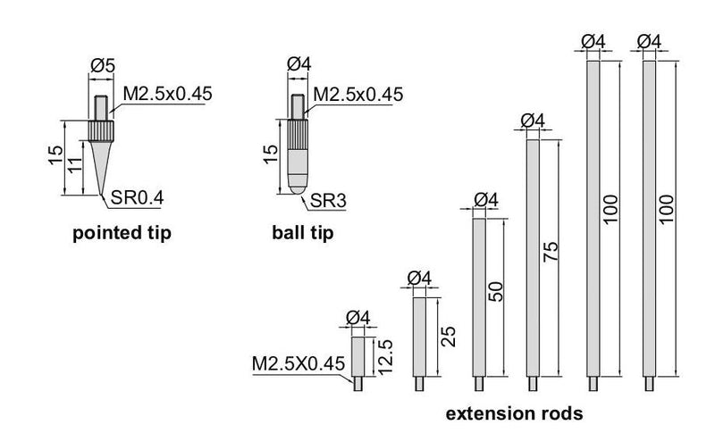 Digital Dial Depth Gauge  - 2141