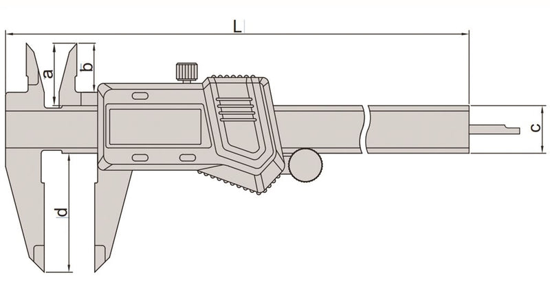 Digital Vernier Caliper (IP67 , Coolant Proof) - 1118