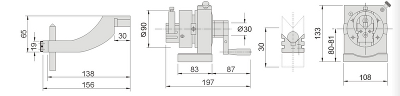 GIN Punch Former With Radius Dressing Attachment - PFB