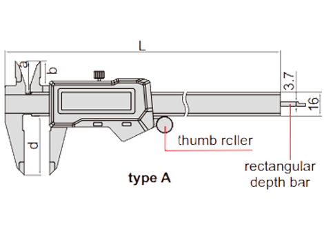 Digital Vernier Caliper (IP67 , Waterproof) - 1126