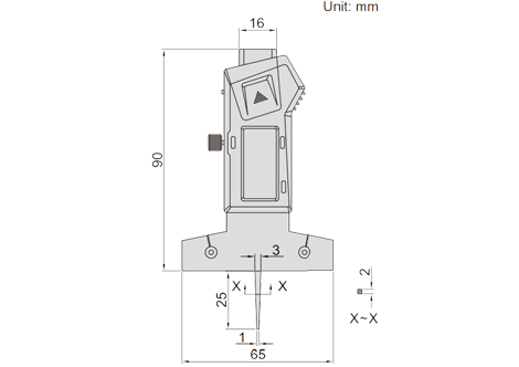 Mini Digital Depth Gauge  - 1145