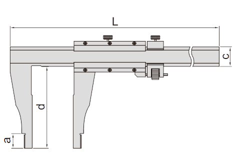 Vernier Caliper (Long Range) - 1214