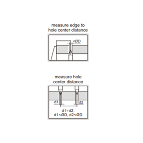 Digital Centerline And Edge To Center Caliper - 1525