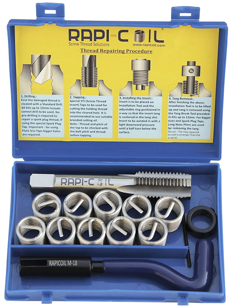 Thread Repairing Kit M18 x 2.5