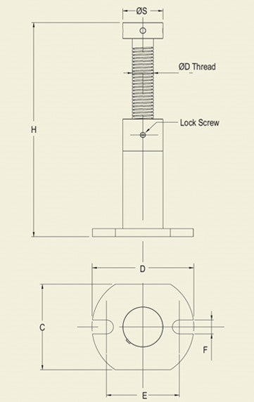 Screw Jack - Heavy Duty : SJ-HD