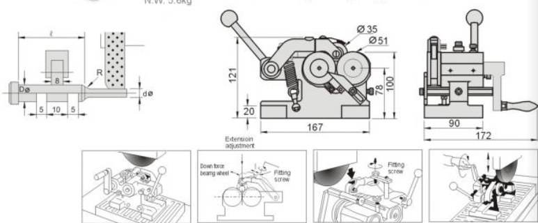 GIN Punch Grinder - PGA