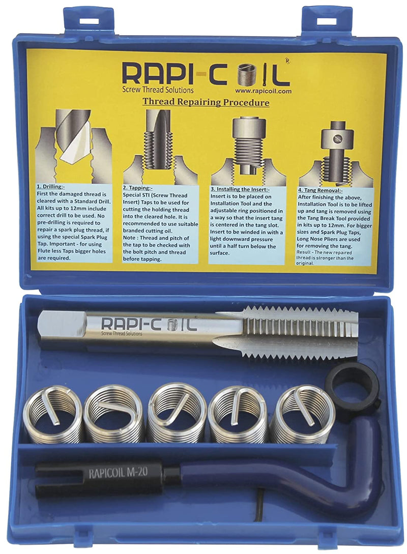 Thread Repairing Kit M22 x 2.5