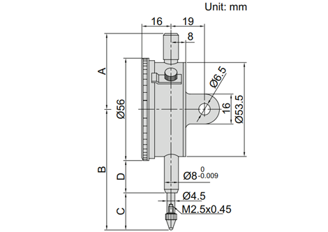 Precision Dial Indicator (1 Micron) - 2313