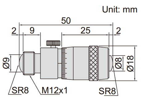 Tubular Inside Micrometer  - 3222