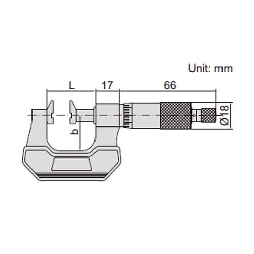 Jaw Type Micrometer - 3283