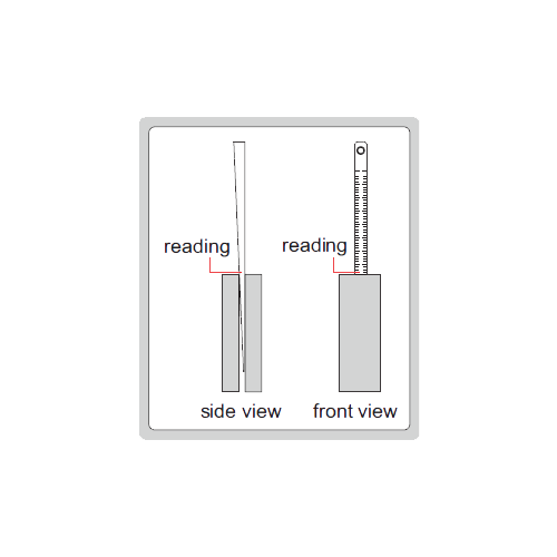 Taper Slot Gauge - 4630