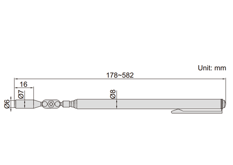 Telescoping Magnetic Pick-up -  7161