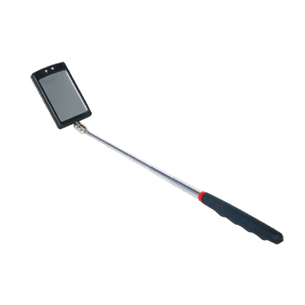 Telescoping Inspection Mirror With Illumination - 7162