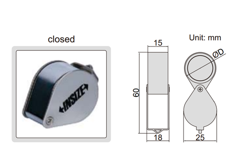 Folding Magnifier - 7511