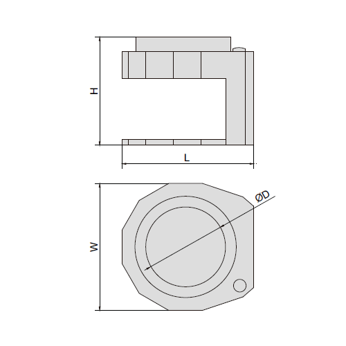 Magnifier with illumination - 7524