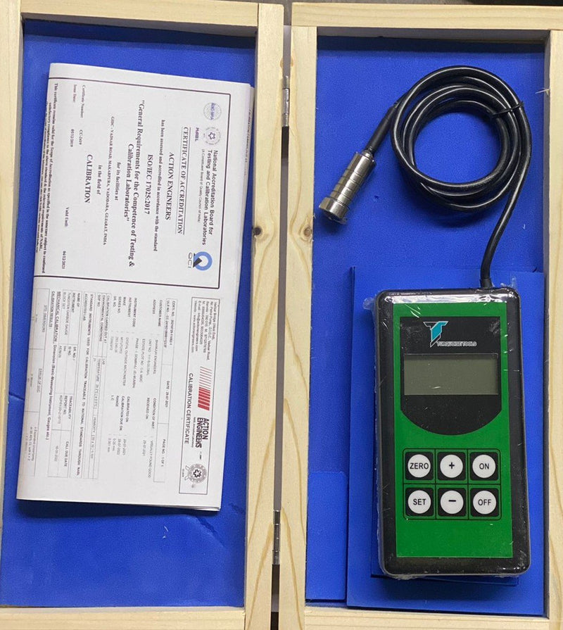 Digital Coating Thickness Gauge 6000 Microns - Ferrous