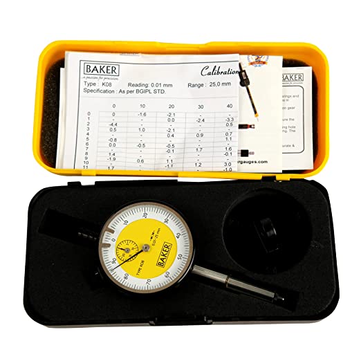 Baker Dial Indicator 0.01-25MM : K08