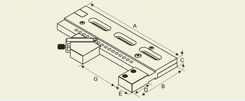 Wedm Vice - 3 Axis Level Adjustable