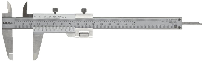 Plain Vernier Caliper With Fine Adjustment - 532