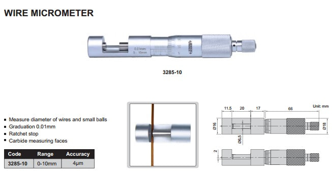 Wire Micrometer - 3285