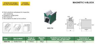 Magnetic V Blocks - 6890