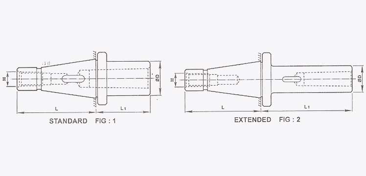 Milling Reduction Socket  (ISO-MT : TYPE A)