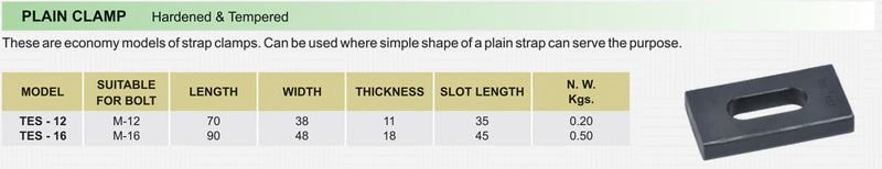 Plain Clamp : TES